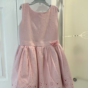 Disney Girls Pink Minnie Floral Dress size : 7/8